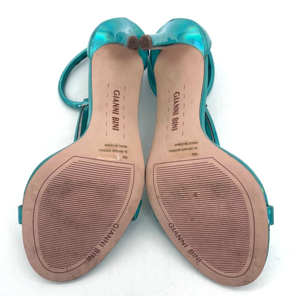 Gianni Bini Antonias Mint Tobe Thin Strap Dress Heels Sandals Shoes Size 6M - Picture 6 of 15